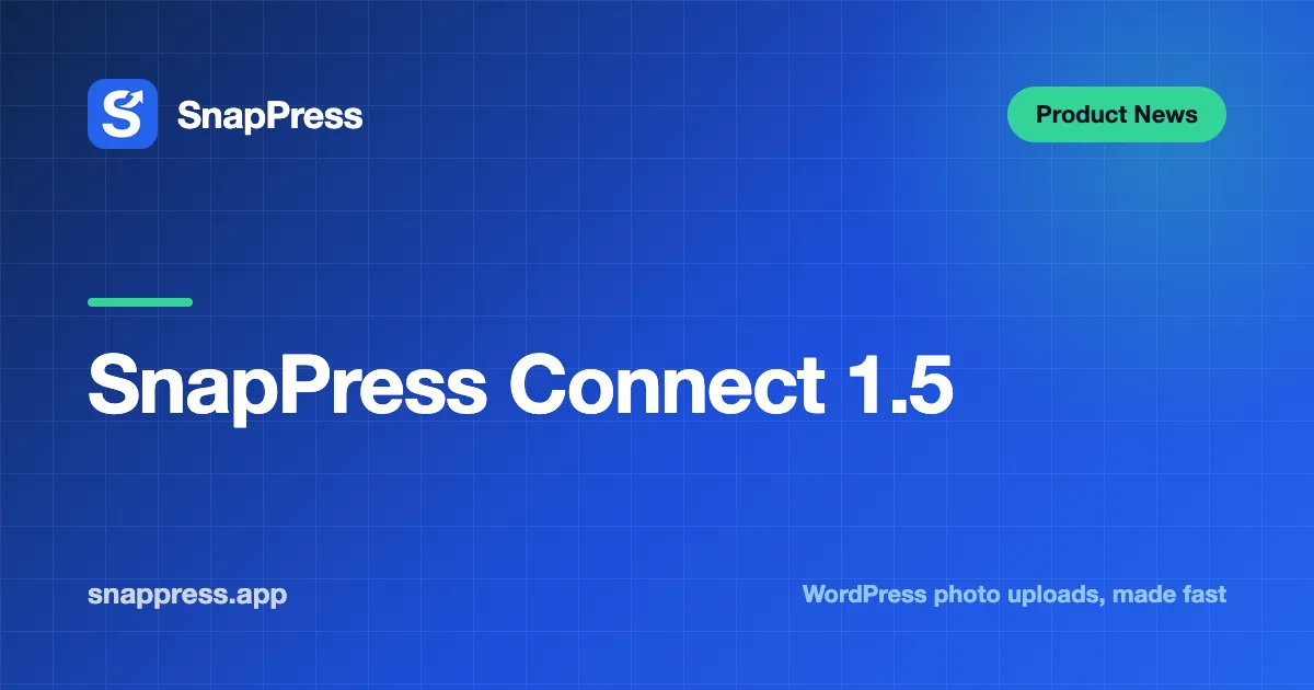 SnapPress Connect 1.5 — SnapPress